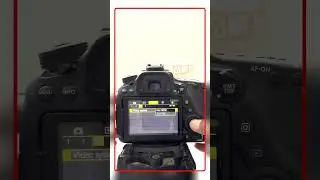 Shoot Video 60 FPS In DSLR ! Camera Settings #shorts #dslr #canon