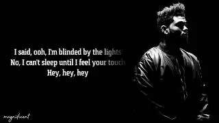Blinding Lights -- The Weeknd (Lyrics)