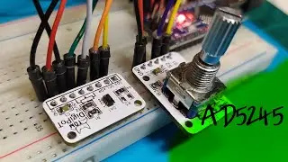 Digital potentiometers and AD5245 module