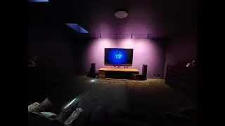 Home Theatre with Dolby Atmos installed by TV Magic