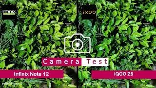 Infinix Note 12 VS iQOO Z6 Pro | Camera Comparison | Camera Test |