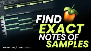 How to Find Exact Notes of any Samples in FL Studio | Audio to Midi | Synth Studio's