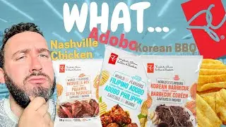 Canada's WEIRDEST CHIPS?? 🇨🇦 Presidents Choice Chip Review