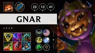 Gnar ARAM - NA Challenger Patch 25.08