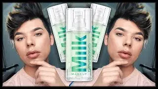 BEST NEW GRIPPING PRIMER!? | MILK MAKEUP HYDRO GRIP PRIMER | 10 HOUR WEAR TEST