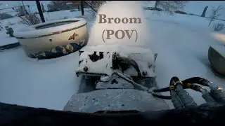 (POV) Boss SR Mag BRX48 Broom (Full Business Sidewalk)