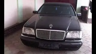НАШЛИ НОВЫЙ MERCEDES W140! Он простоял в гараже 25 лет!