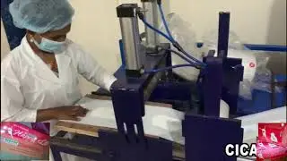 Lady's pad (Sanitary Napkin)Making Machine in Bangladesh.(CICACO) +881920253462.