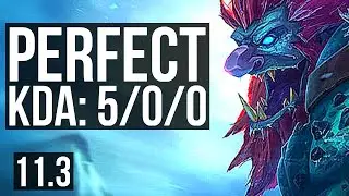 TRUNDLE vs SETT (TOP) | 3.1M mastery, 1400+ games, 5/0/0 | KR Diamond | v11.3