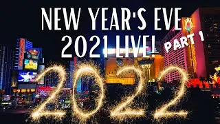 🎊🎉 New Years Eve 2021 on the Las Vegas Strip! What’s it like right now?