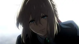[AMV] - Голубые глаза | Вайолет Эвергарден | грустный аниме клип |