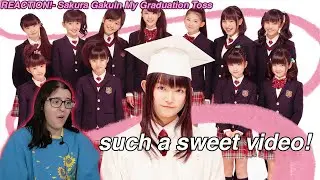 Sakura Gakuin - My Graduation Toss REACTION!