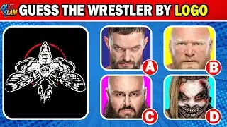 GUESS THE FAMOUS WWE SUPERSTARS BY THEIR LOGO | WWE QUIZ TRIVIA 2025.