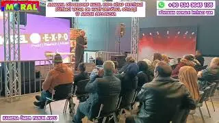 Almanya Düsseldorf Kazel Expo Kitap Festivali Eğitimci Yazar Dr Halit Ertuğrul Söyleşi