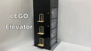 LEGO Elevator レゴでエレベーター作ってみた