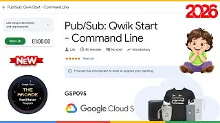 Pub/Sub: Qwik Start - Command Line | GSP095