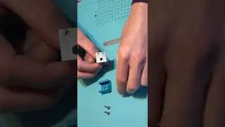 Micro-Swiss All Metal Hotend Assembly #shorts