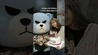 happy bday Lisa !! 💖 #lisa #blackpink