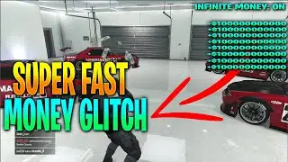 *SUPER FAST* GTA V Online SOLO MONEY Glitch (AFTER PATCH Car Duplication Glitch) (GTA Money Glitch)