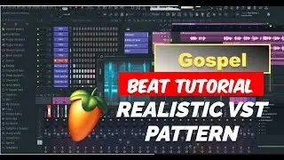 Realistic VST Guitar Piano Bass Drums Gospel Beat Tutorial