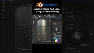 Adding Decals And Logos To 3D Objects In Blender 