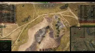 GWE-100 - Emeny IS-7 got hit by lighting 5 times.