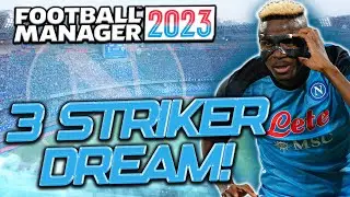 FM23 Tactics | CHAOTIC 3 Striker Tactic with GUARANTEED GOALS!