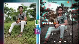 PicsArt Instagram Profile Frame Editing||PicsArt and Lightroom Instagram Editing
