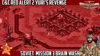 C&C RED ALERT 2 Yuri's Revenge - Soviet Mission 3 BRAIN WASH