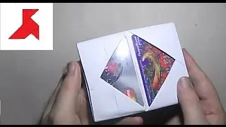 How to make a CARDHOLDER out of A4 paper for storing credit cards and business cards