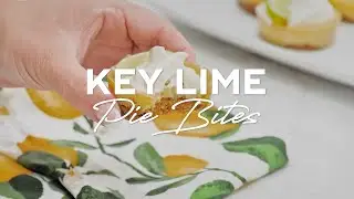 Mini Key Lime Pie Bites (individual mini key lime pies)