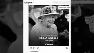 INSTAGRAM con FULL publicaciones de la REINA ISABEL II MUERE con 96 años