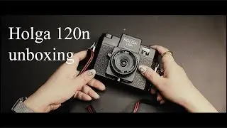 Beginner unboxing Holga 120N Toy Film Camera | filmed with canon M50