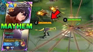 FINALLY! MAYHEM MODE IS BACK!! (UNLIMITED ENERGY FANNY FREESTYLE🔥)