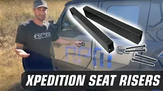 Polaris XPEDITION Game Changer! Seat Risers From RPM!