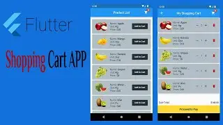 41- Flutter Shopping Cart APP Part 5