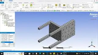 Finite Element Analysis of a Steel Chair l ANSYS 2023R1 #finiteelementmethod #design #ansys
