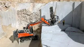 Revolutionizing Quarry Work: Epiroc SpeedROC 3F in Marble Mining