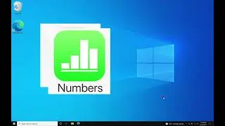 iCloud 'Numbers' on Windows PC | Create, Share, Protect | Shortcut on Browser, Task Bar and Desktop