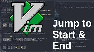 Vim Go to start of line (and end) without entering insert mode