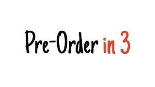 Pre-order tree traversal in 3 minutes
