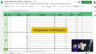 PLANILHA PLANEJAMENTO DE CONTEÚDO - EMPRESA TURÍSTICA - Thiago Akira