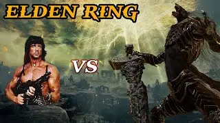 Rambo Vs Maliketh *Gun Mod* - Elden Ring