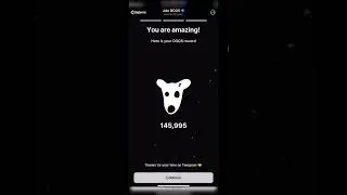 DOGS! 11.000 токенів за верифікацію! #крипто #bitcoin #dogs