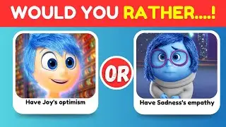 Would You Rather Inside Out 2 Edition | INSIDE OUT 2 Movie Quiz