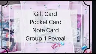 GIFT CARD HOLDER | 3X3 CARD | POCKET CARD | REVEAL | GR 1