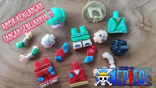 RAKIT MINIFIGURES ONE PIECE LUFFY DAN COPPER