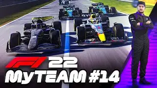 F1 22 My Team Career Part 14: LEADING AT MONZA, NEW WINNER