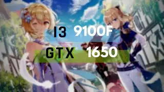 Genshin Impact on GTX 1650 & I3 9100F | All Settings