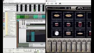 PART 2 ASSIGNING DIFFERENT TYPES OF DRUMS TO THE MIXER IN REASON STUDIOS | KONG | ADDICTIVE | REDRUM